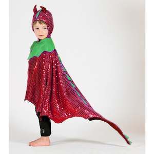 Dragon Cape Med Red
