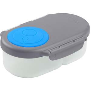 Bags Lunch Drink: B.Box Snack Box Blue Slate