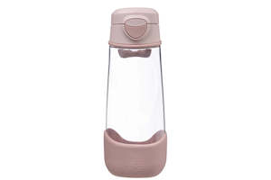 Drink Bottle: B.Box Sport Spout Bottle 600ml Blush Crush
