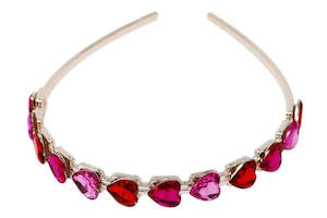 Jewellery: PP Gemstone Heart Headband
