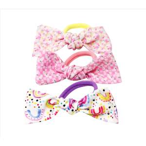 Jewellery: PP Sweet N Cute Knotted Bow Hair Elastics