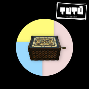 Music Box: TT Music Box Nightmare Before Christmas Black