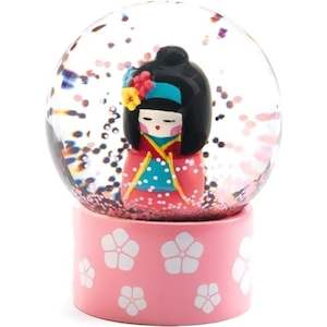 Snow Globes: Djeco Snow Globe So Cute Japanese Girl