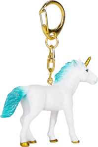 Mojo Standing Turquoise Unicorn Keychain