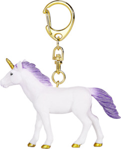 Mojo Standing Purple Unicorn Keychain