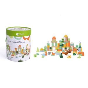 Construction Toys: Forest Blocks 100pc
