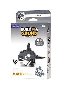 Construction Toys: Build n Sound 3D Puzzle Orca