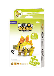 Build n Sound 3D Puzzle Stegosaurus