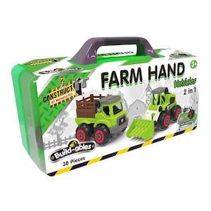 General Construction: Build-ables Farm Hand Vehicles 2in1