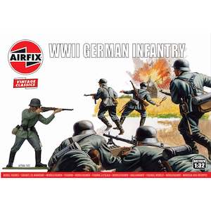 AFX WWII German Infantry 1:32