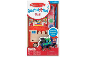 Art Craft: MD Create Wooden Train