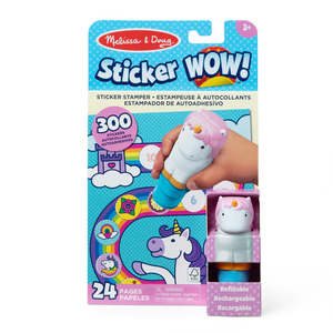 Art Craft: MD Sticker Wow! Unicorn Pad