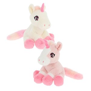 Soft Toys: Keeleco Ponytails Unicorn Pink