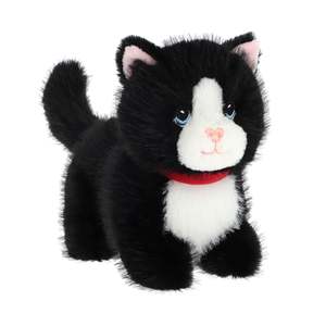 Soft Toys: Keeleco Pouncing Kitty Love Tuxedo