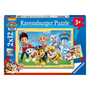 Puzzles: RB Paw Patrol Super Detectives 2x12pc