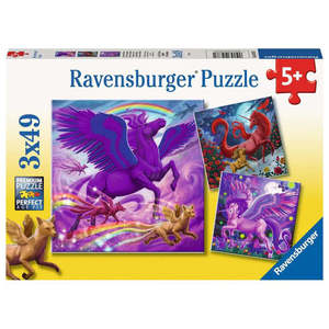 Puzzles: RB Mythical Majesty 3x49pc