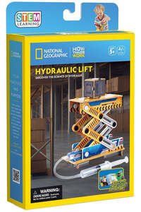 Construction Toys: 3D Puzzle Hydraulic Lift