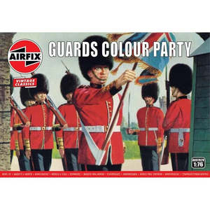 Hobbies Collectables: AFX Guards Colour Party 1:76