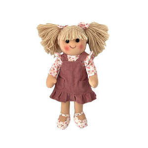 Dolls: Rag Doll Addison 35cm