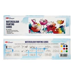 Jasart Watercolour Card Set 260 x 80mm