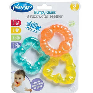Baby Toddler: Bumpy Gums Water Teether 3pk