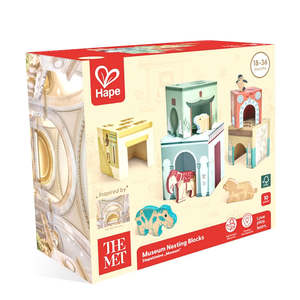Baby Toddler: Hape The Met Museum Nesting Blocks