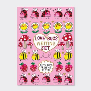 New: Love Bugs Writing Set