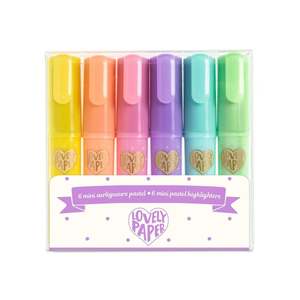 Art Craft: Djeco 6 Mini Pastel Highlighters