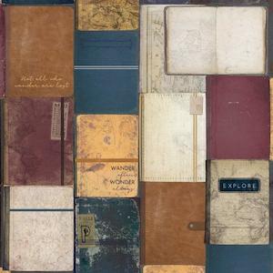 Kaisercraft Journey June19: P2771 : Journey 12x12 Scrapbook Paper - Roamer