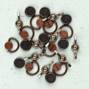 Prima Collections: Prima Marketing - Junkyard Findings Metal Trinkets -Handles & Turns 18/Pkg