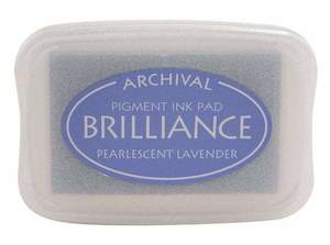 Brilliance Ink Pads: Brilliance - BR-37 Pearlescent Lavender