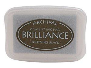 Brilliance Ink Pads: Brilliance - BR-95 Lightning Black