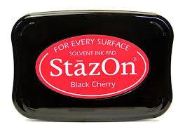 Stazon Ink Pads: StazOn - Black Cherry