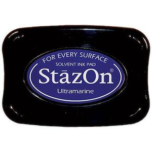 Stazon Ink Pads: StazOn -SZ-61 Ultramarine