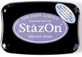 Stazon Ink Pads: StazOn - SZ-12 Vibrant Violet