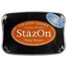 Stazon Ink Pads: StazOn -SZ-42 Rusty Brown