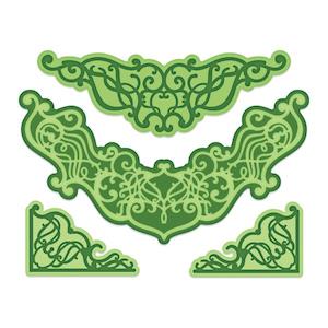 HCD1-7263 - Swirly Accent Spray Die