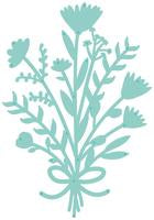 Kaisercraft Lady Like November 19: DD487 - Kaisercraft : Decorative Die - Bouquet