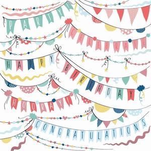 Kaisercraft Oh Happy Day Dec 19: Kaisercraft : P2894 - Oh Happy Day! 12x12 Scrapbook Paper - Garlands