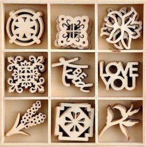 Kaisercraft Lily And Moss Jan 2020: Kaisercraft : FL664 - Lily & Moss Flourish Pack