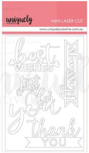 Uniquely Creative Stencils: Laser Cut - Stacked Teacup (May21) - (Uniquely Creative)