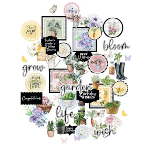 Uniquely Creative Embellishments: UCP2490 :  Creative Cuts (Garden Path)