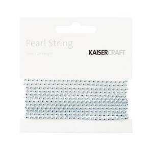 Kaisercraft Pearls: EM435 - Silver Pearl String 2m