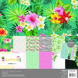 Kaisercraft Sunkissed March 2020: PK618 - Sunkissed 12x12 Paper Pack