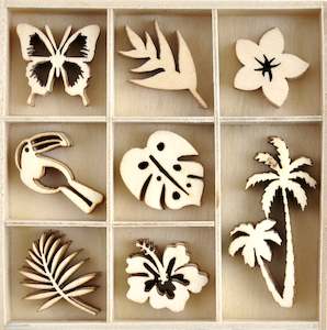 Kaisercraft Sunkissed March 2020: FL666 Kaisercraft - Sunkissed Flourish Pack