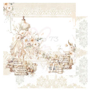 Studio 73 Paper Collections: Stitched with Love - Sew Beautiful Paper - Studio73