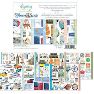 Mintay Book Line: Mintay MT-TRA-04 : Travel - 6"x8" Fussy Cutting Book
