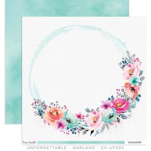 Cocoa Vanilla Unforgettable: Coco Vanilla : CV-UF003 - Unforgettable  œGarland � Paper