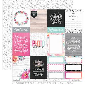Coco Vanilla : CV-UF006 - Unforgettable  œStory Teller � Paper