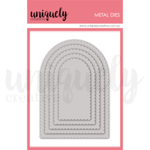 UCD2205 : Scalloped Arches Die (Home for Christmas)